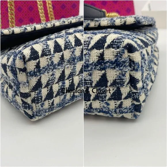 ✨NeW! Tory Burch Kira Tweeted Small Shoulder Bag - Picture 12 of 17